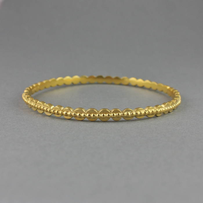 Etta Bangle Gold Detail 1