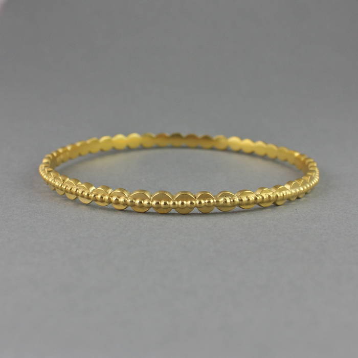 Etta Bangle Gold Detail 1