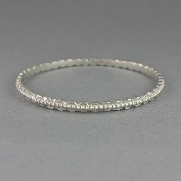 Etta Bangle Silver Detail 1