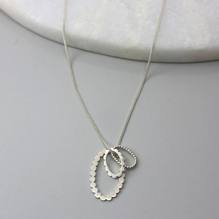 Evelyn Necklace Silver