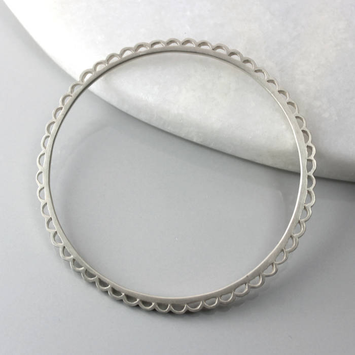 Florence Bangle Silver LS