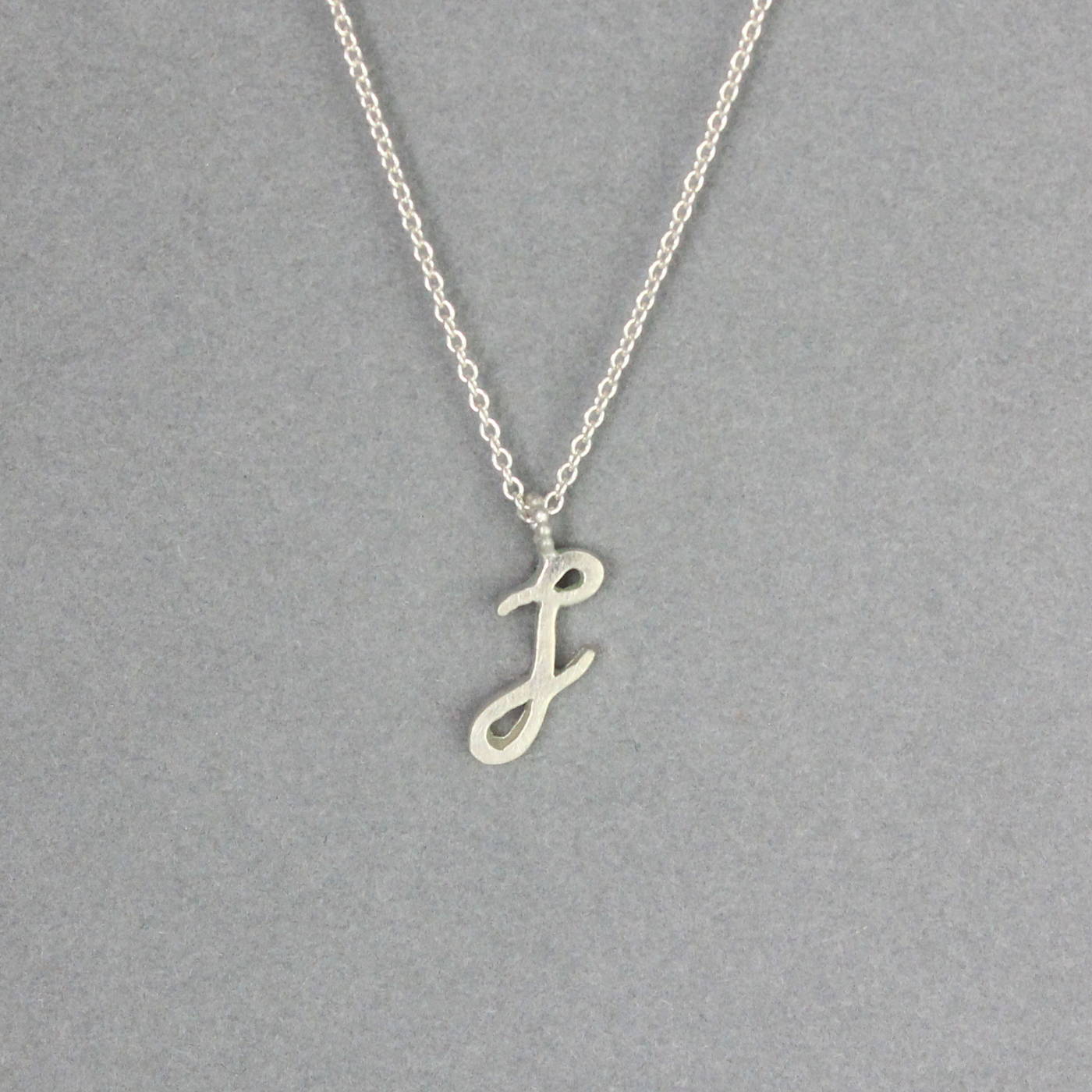 J Necklace Leila Swift Jewellery