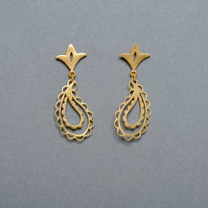 Jasmine Earrings Gold