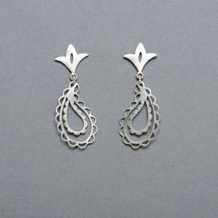 Jasmine Earrings Silver