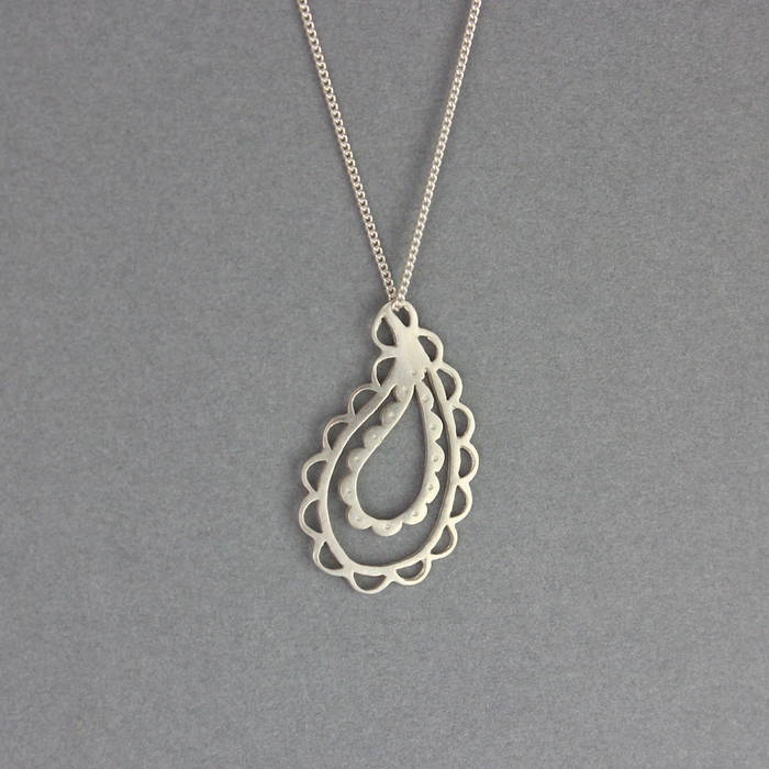 Jasmine Necklace Silver