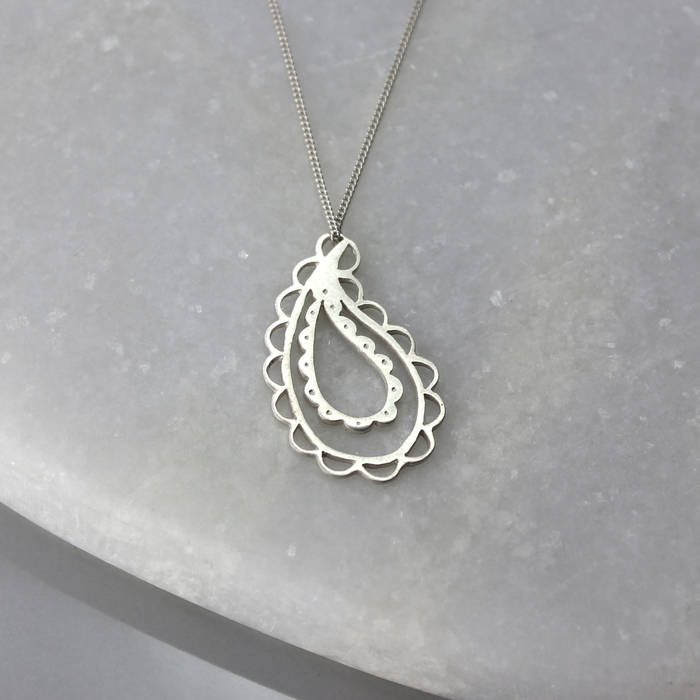 Jasmine Necklace Silver