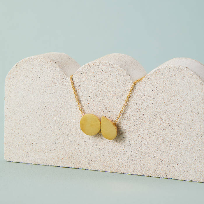 Mabel Necklace Gold 2