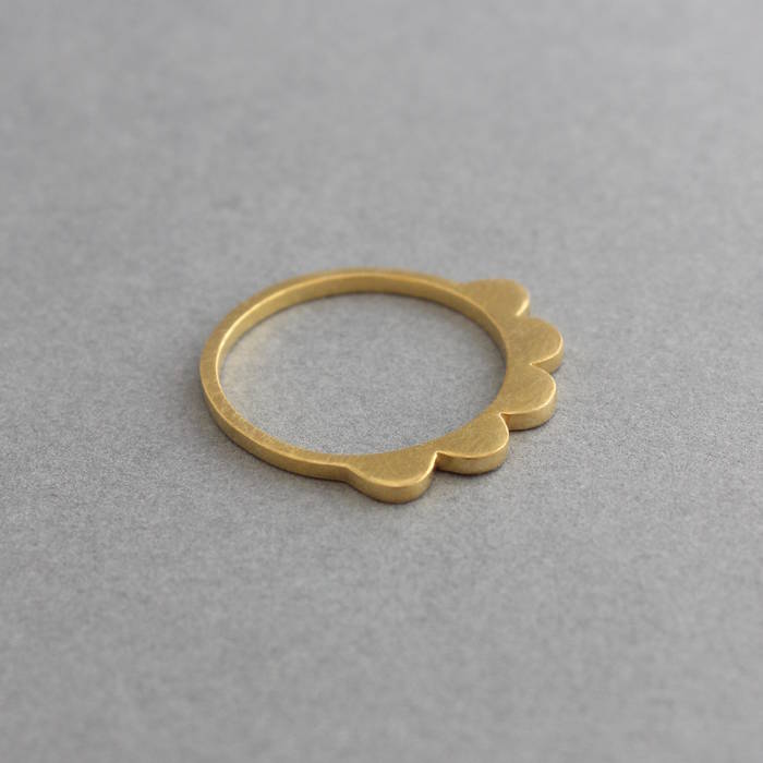 Maggie Ring Gold Side