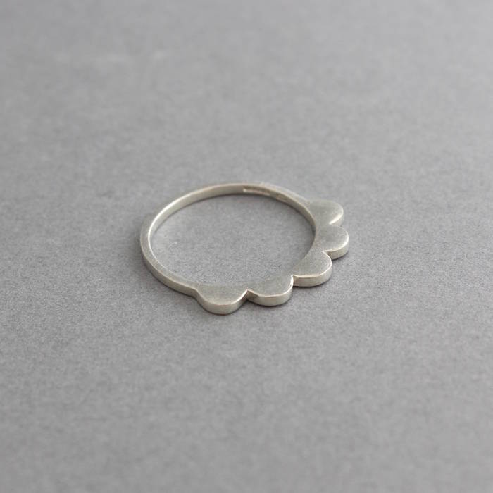 Maggie Ring Silver Side