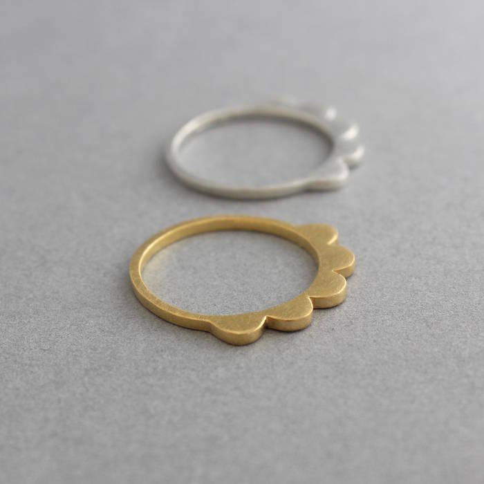 Maggie Rings Goldsilver Side