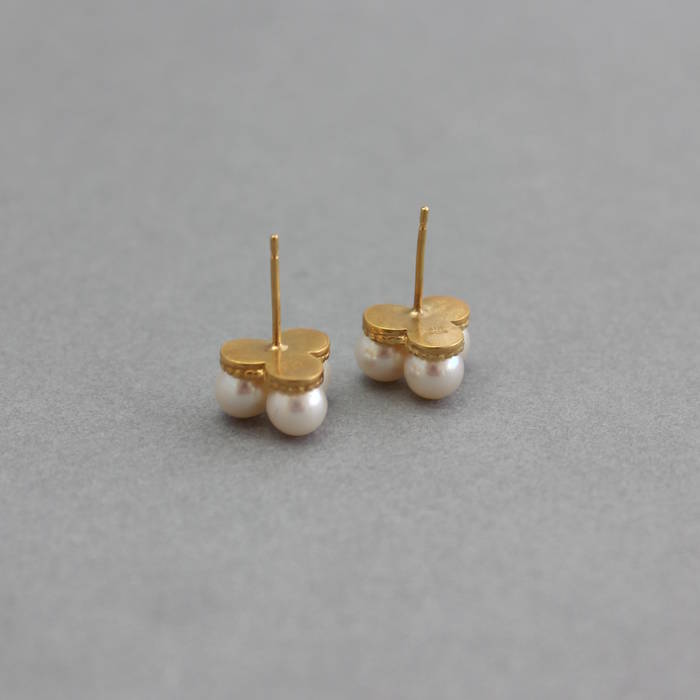 Margot Studs Back Gold