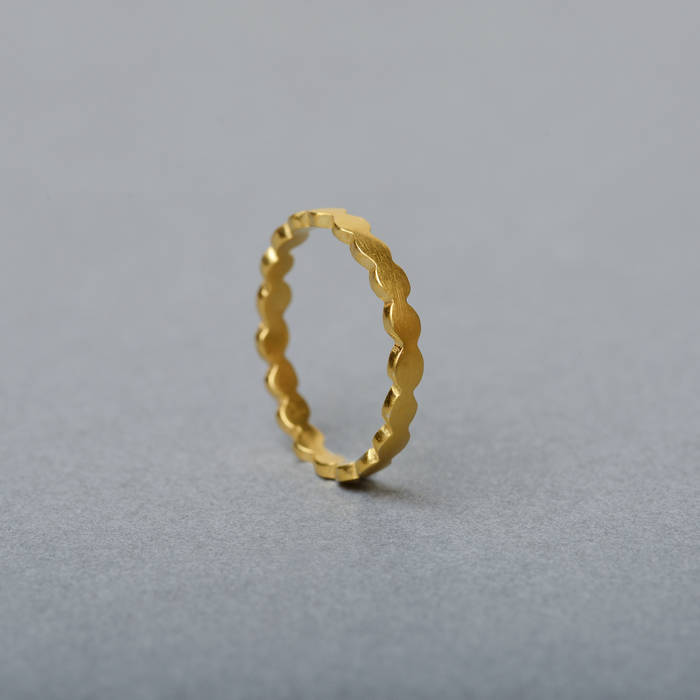 Rosa Ring Fine Gold