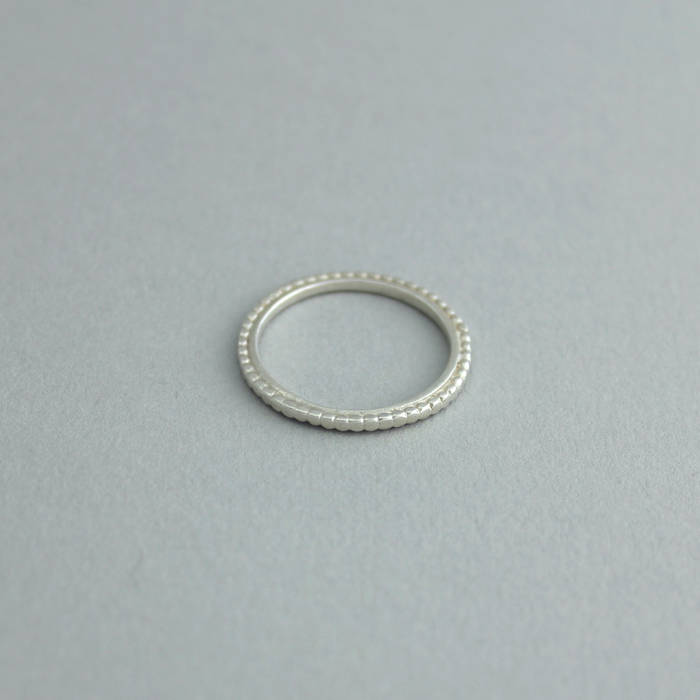 Sadie Ring Silver Flat