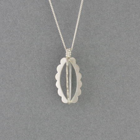 Delilah Necklace Silver