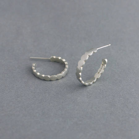 Martha Hoops Mini Silver Side