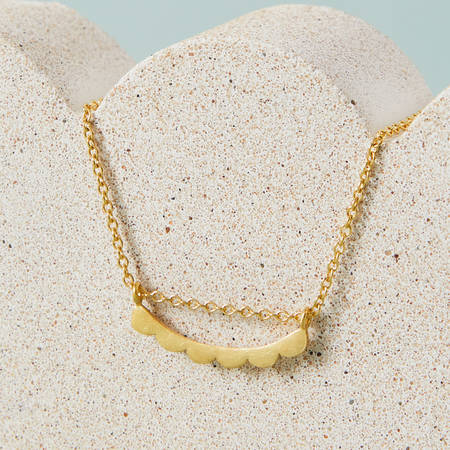 Violet Necklace Gold