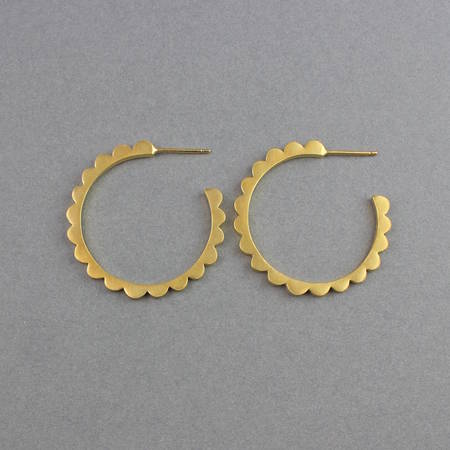 Audrey Hoops Gold Large